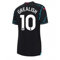 Echipament fotbal Manchester City Jack Grealish #10 Tricou Treilea 2023-24 pentru femei maneca scurta